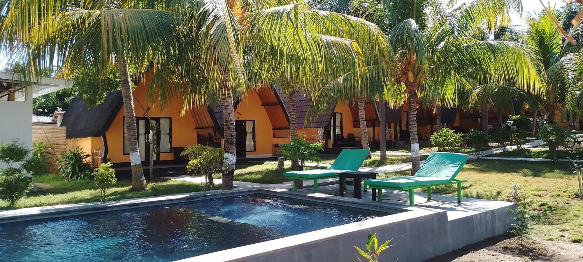 Pandan Bungalow Gili Islands Exterior photo