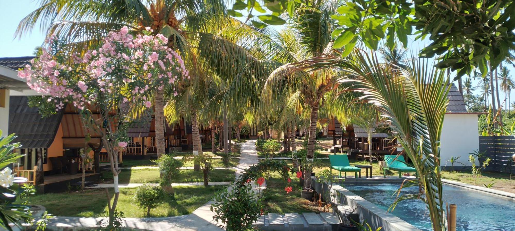 Pandan Bungalow Gili Islands Exterior photo