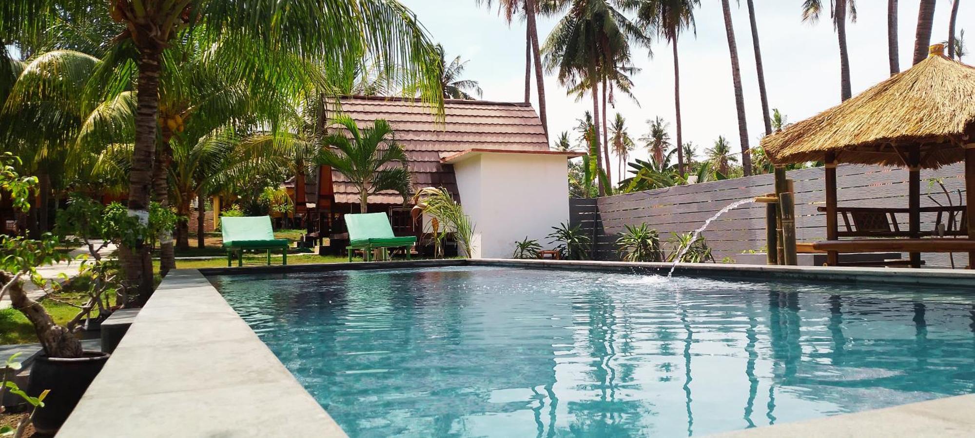 Pandan Bungalow Gili Islands Exterior photo